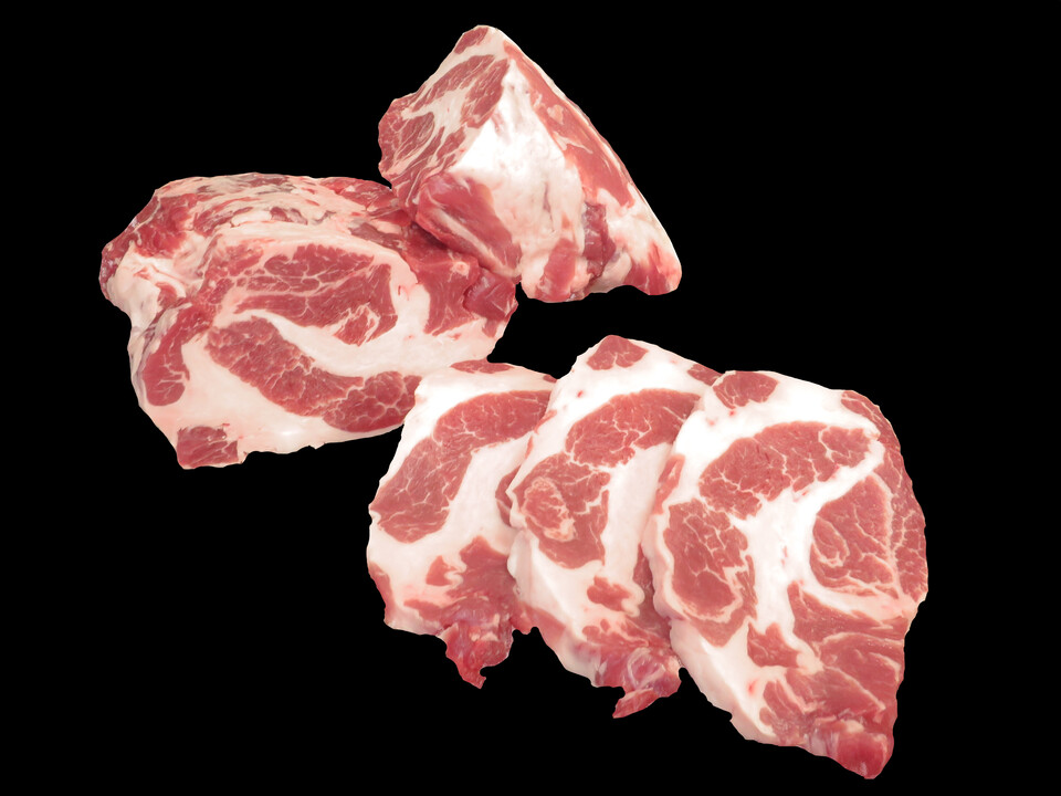 冷凍〕スペイン産 イベリコ豚 肩ロース | 黒毛和牛を小ロットで日本全国へお届け！品質・整形・歩留り全て◎！食肉卸のサガミヤへ